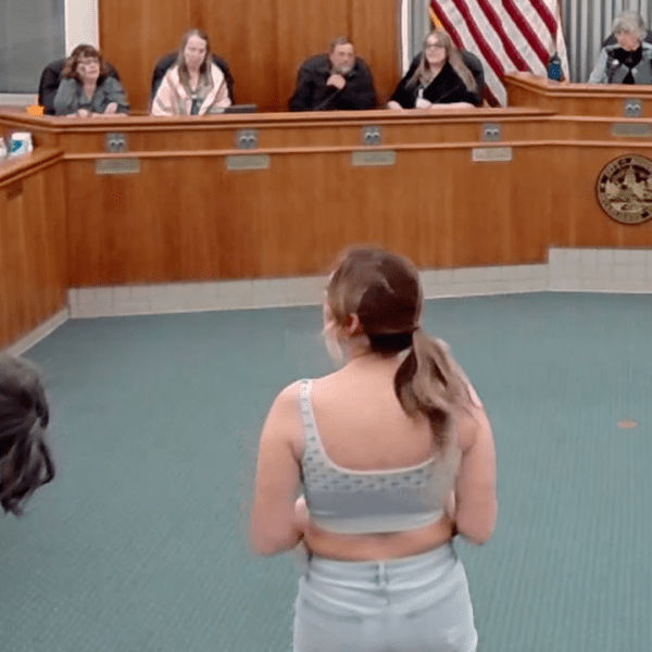 Maine girls undress at college board assembly to protest trans athletes