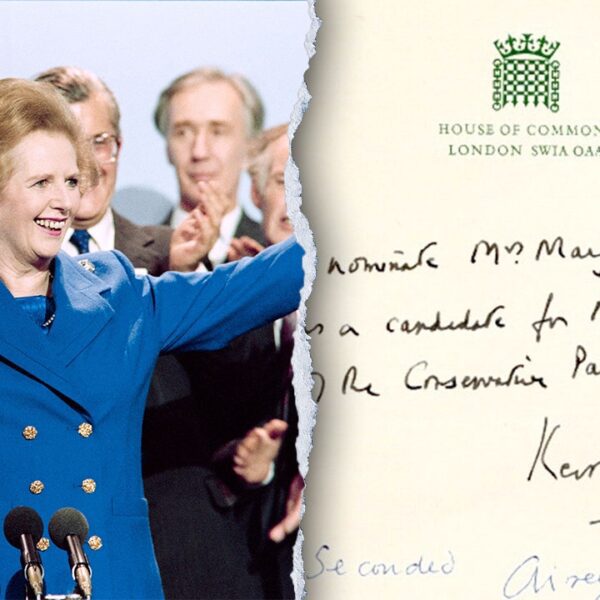 Margaret Thatcher doc present in storage heads to public sale for $125K