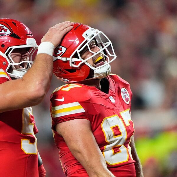 Travis Kelce ties Chiefs’ mark in win over Commanders