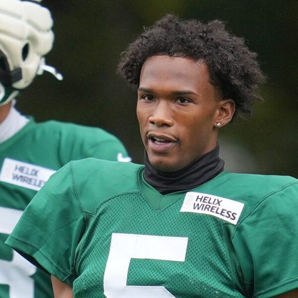 Jets’ Garrett Wilson upset after poor first-half efficiency