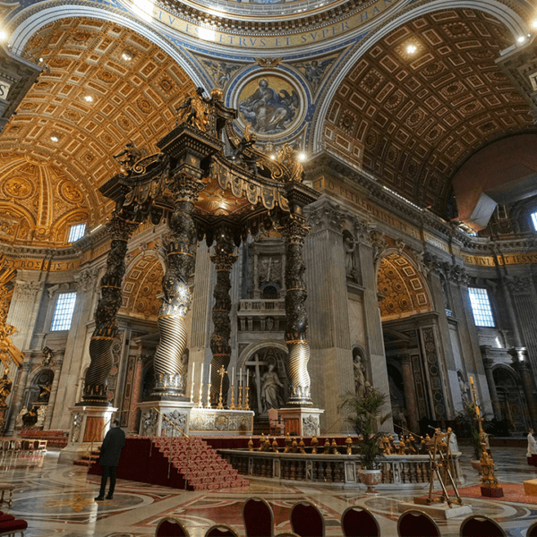 Man disrupts St. Peter’s Basilica, climbs altar earlier than safety escort