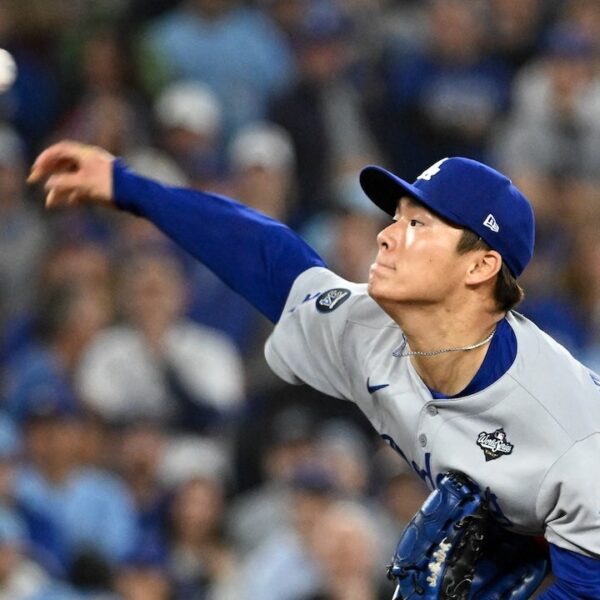Dodgers tie World Series 1-1 behind Yamamoto’s full recreation victory