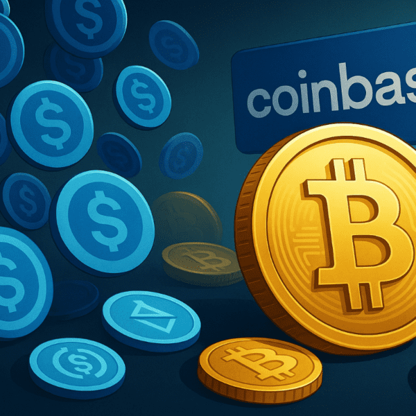 1.55B USDC Floods Coinbase as Bitcoin Hits $91K