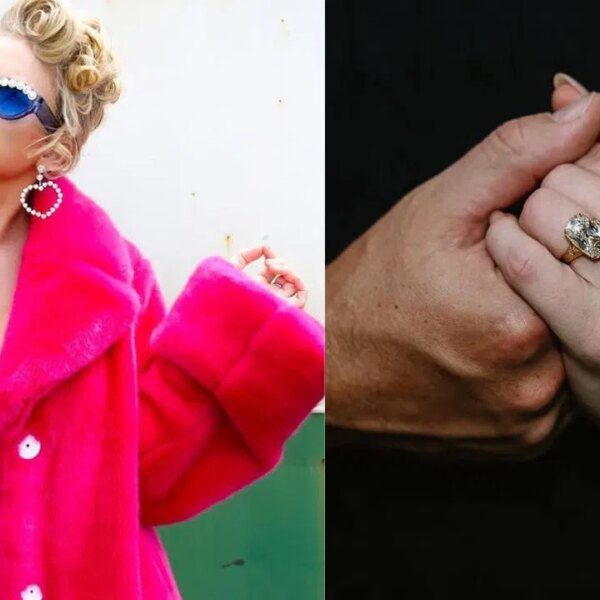 Travis Kelce’s fiancée Taylor Swift flashes $5,000,000 engagement ring in $80,939-worth outfit…
