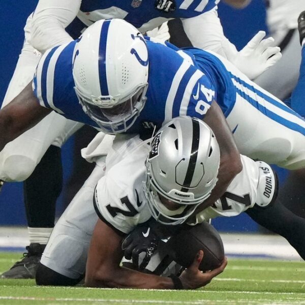 Colts DE Tyquan Lewis (groin) dominated out vs. Steelers