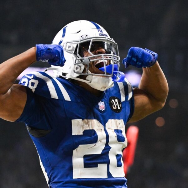 Colts’ Jonathan Taylor breaks staff document for speeding TDs