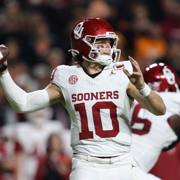 John Mateer, No. 18 Oklahoma maintain off No. 14 Tennessee