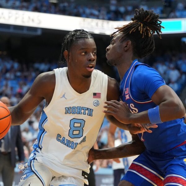 Top 25 roundup: No. 25 North Carolina rallies previous No. 19 Kansas