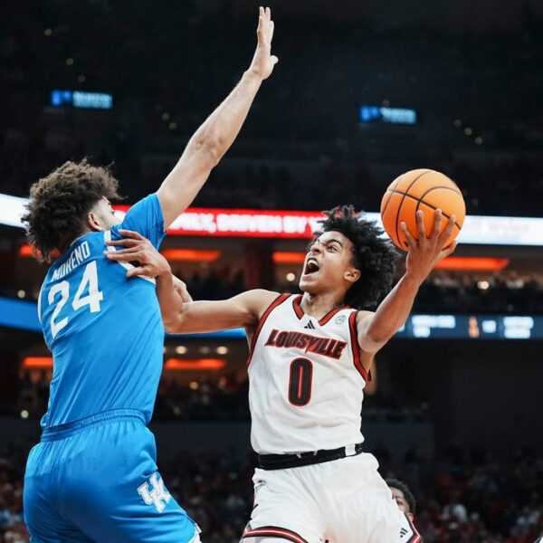 No. 12 Louisville brings high-flying assault into recreation vs. Ohio