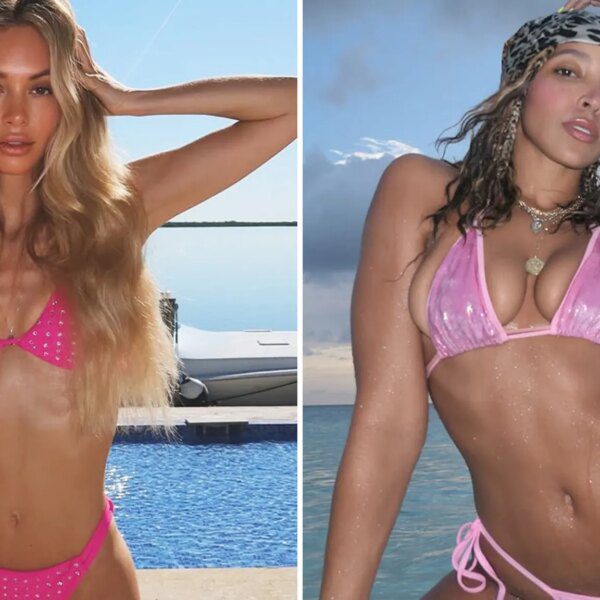 Corinne Olympios vs. Tinashe Who'd You Rather?! (Pink Bikini Babes Edition)