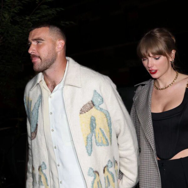 Travis Kelce and Taylor Swift maintain arms recreating 2-year-old viral image whereas…