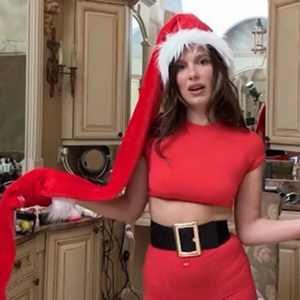 Millie Bobby Brown Dresses Up as Sexy Elf to Promote Fashion Line