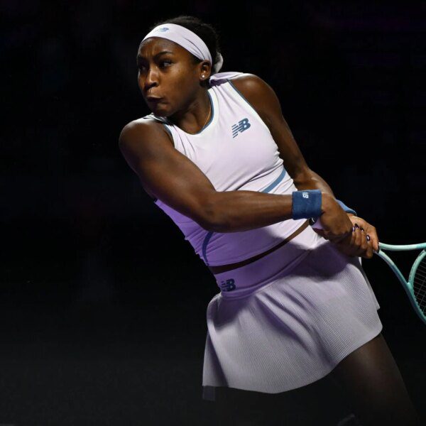 Coco Gauff wastes no time in burning off Thanksgiving energy as she…