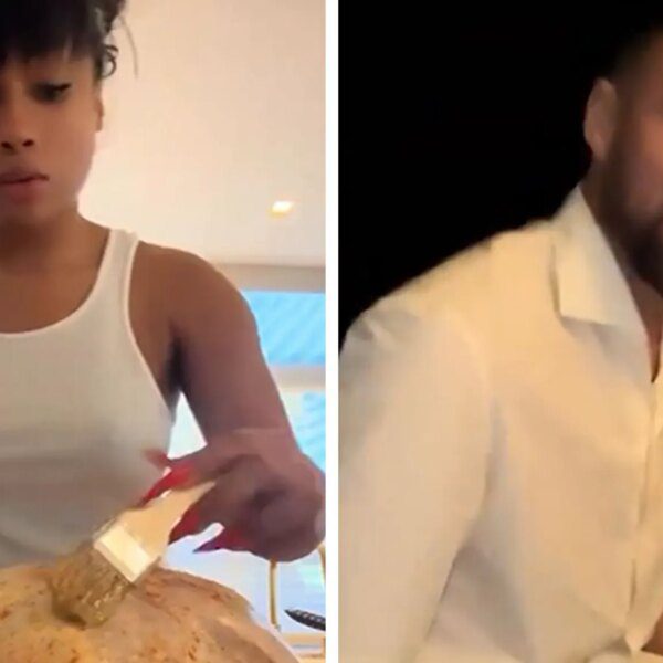 Megan Thee Stallion Made Thanksgiving Dinner For Klay Thompson & His Family