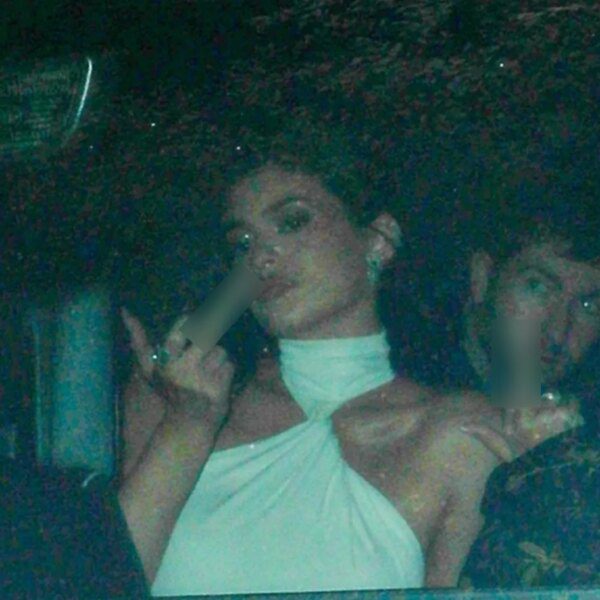 Kylie Jenner Flips Off Photogs Arriving To Kris Jenner’s Birthday Party