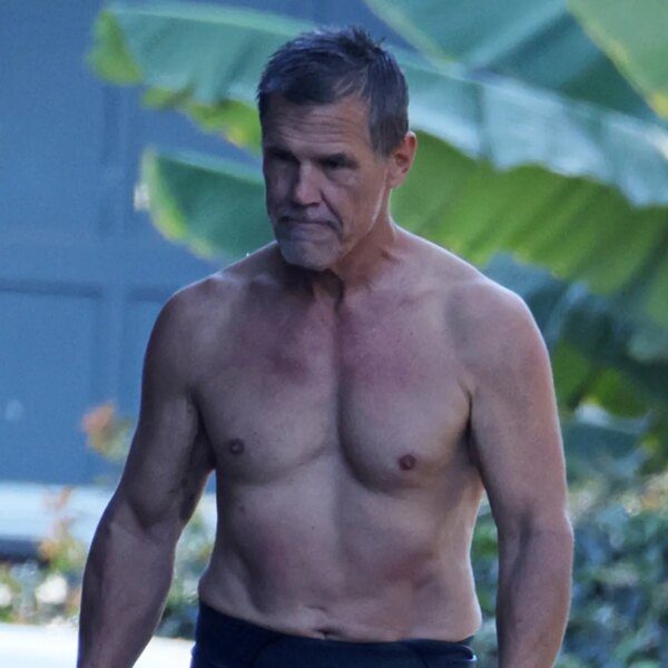 Josh Brolin Reveals Massive Lighthouse Back Tattoo While Surfing