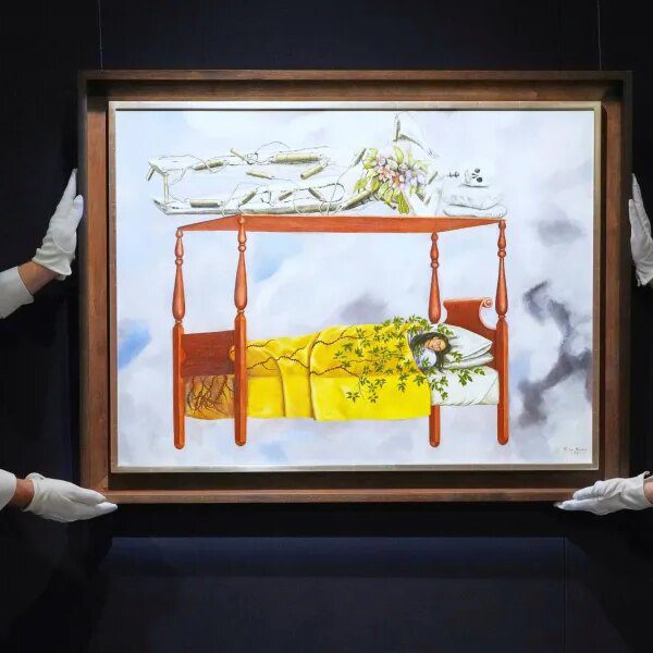 Frida Kahlo self-portrait destroys public sale report for work by feminine artist…