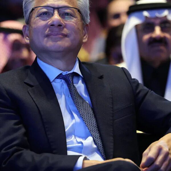 Nvidia CEO Jensen Huang’s earnings name namechecked Saudi AI firm Humain thrice.…
