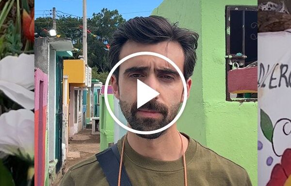 Cleaning Bones for Day of the Dead