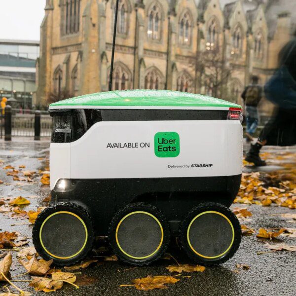 Uber Eats will use Starship sidewalk robots to ship meals within the…