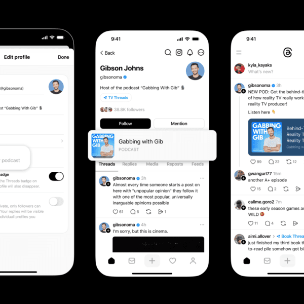 Threads targets podcasters with new options, aiming to grow to be the…
