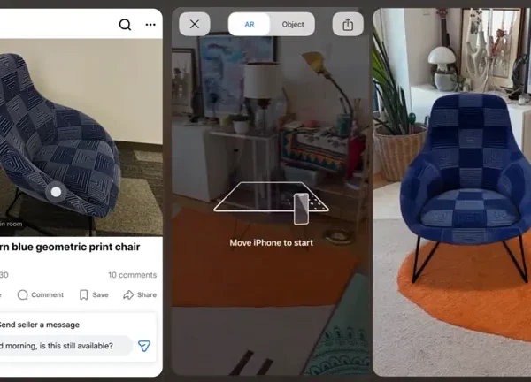 Meta Tests Virtual Try On for Furniture on Marketplace