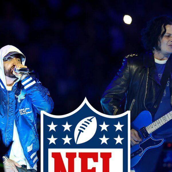 Eminem Makes Surprise Cameo During Jack White’s Thanksgiving NFL Halftime Set