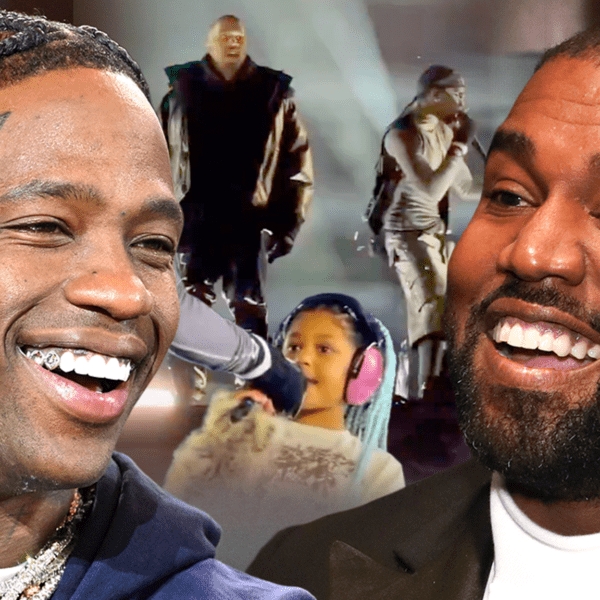 Travis Scott Brings Out Kanye West, Daughter Stormi at Tokyo Concert