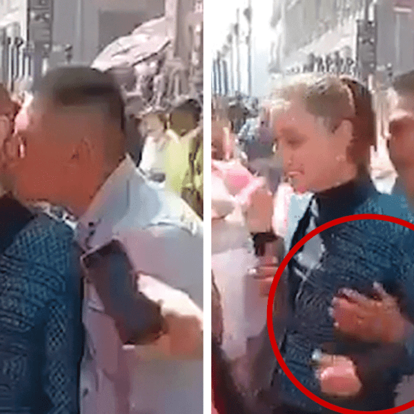 Mexican President Claudia Sheinbaum Allegedly Groped by Man on Video