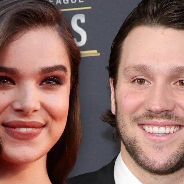 Hailee Steinfeld Supports Josh Allen at Jersey Retirement Ceremony