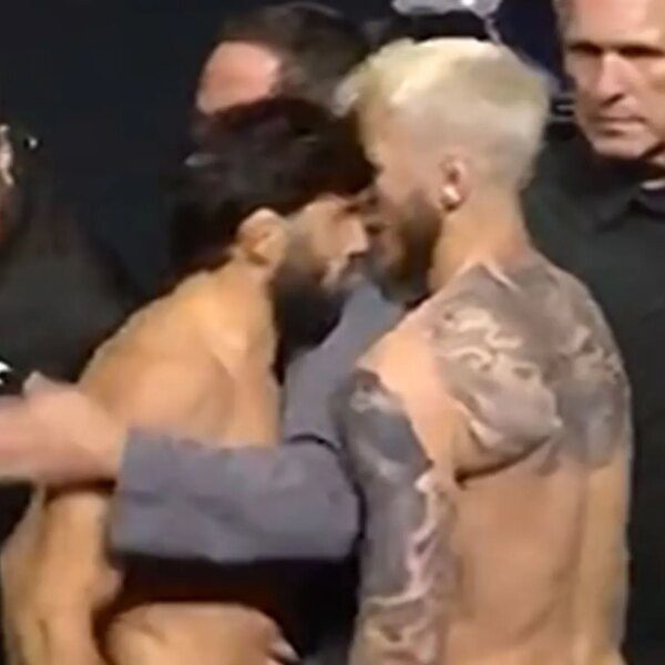 UFC’s Arman Tsarukyan Headbutts Dan Hooker In Wild Weigh-In Altercation