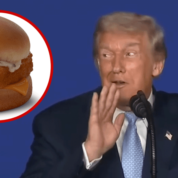Donald Trump Reveals His Favorite Dish at McDonald’s Is Filet-O-Fish