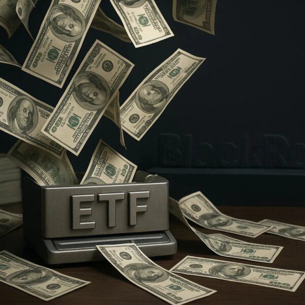 odpływ 500 mln USD z ETF BlackRock w jeden dzień