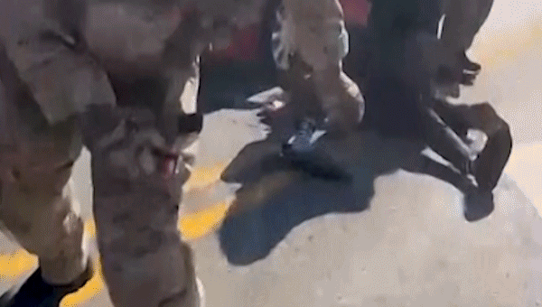 Border Patrol crash results in violent arrest caught on digital camera
