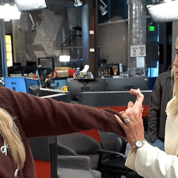 CJ Perry Shows Producer Charlie Neff Wrestling Move on TMZ Livestream