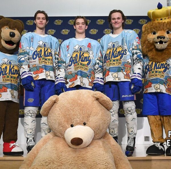 WHL’s Edmonton Oil Kings Turn Stuffies Loose on City for Teddy Bear…