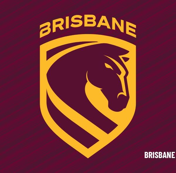 NRL’s Brisbane Broncos Crank Up the Horsepower With Redesigned Crest – SportsLogos.Net…