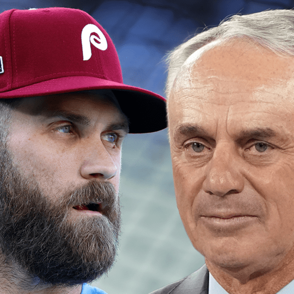Bryce Harper Allegedly Threatened By MLB Official After Rob Manfred Argument, Agent…