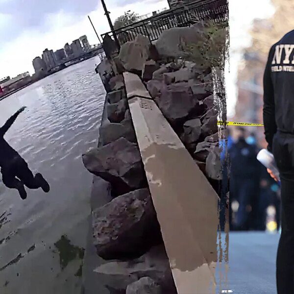NYPD officers rescue teen lady from freezing waters