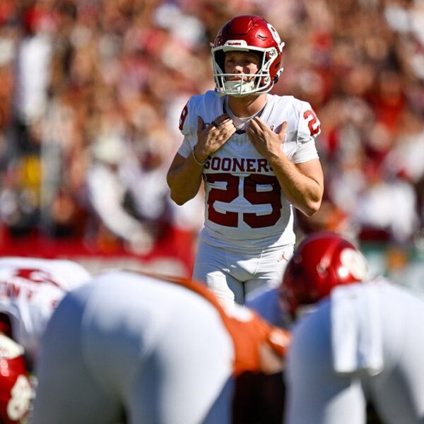 Oklahoma kicker will get ribbing over brief shorts