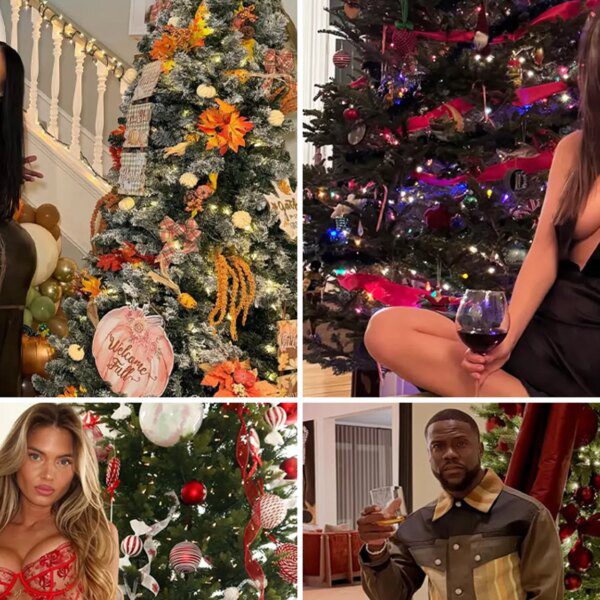Celebrity Christmas Trees 2025 … Yule Love These Festive Photos!