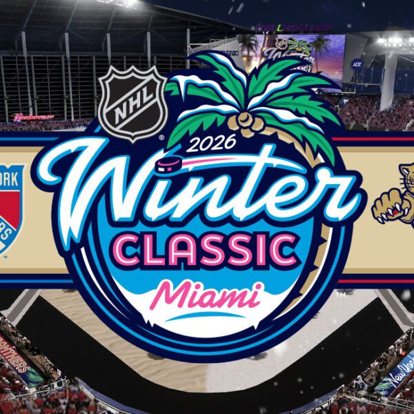 Two Different Kinds of Winter for Miami’s 2026 Winter Classic Rink Design…