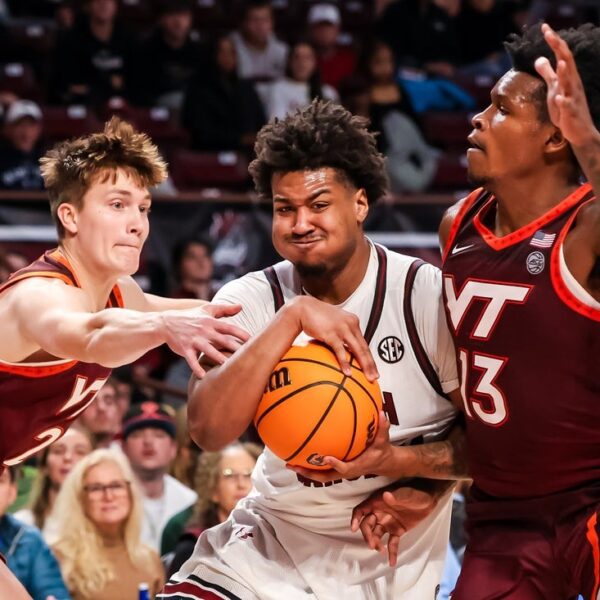 Virginia Tech downs South Carolina in OT on Ben Hammond’s layup