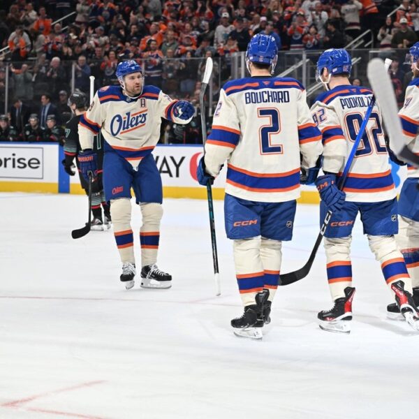 Connor McDavid logs hat trick in Oilers’ rout of Kraken
