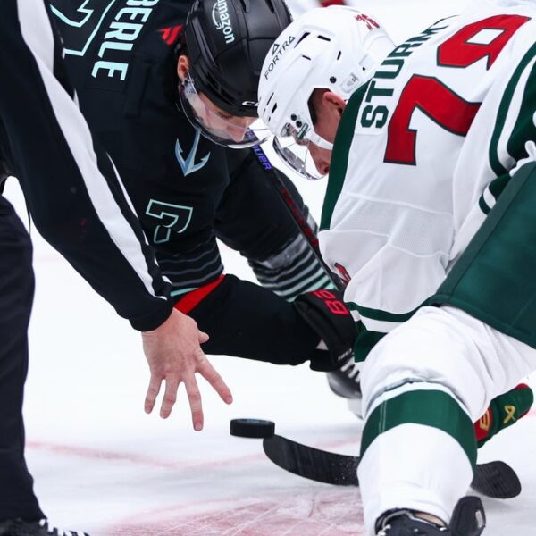 Wild separate in third interval to delay Kraken’s dropping streak