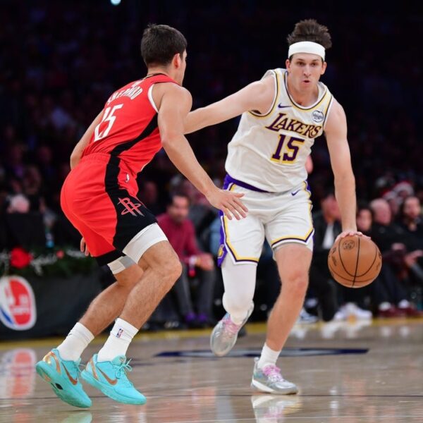 Lakers G Austin Reaves (calf) dominated out vs. Rockets