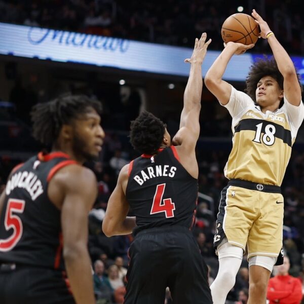 Wizards’ late spree in opposition to Raptors nets uncommon win