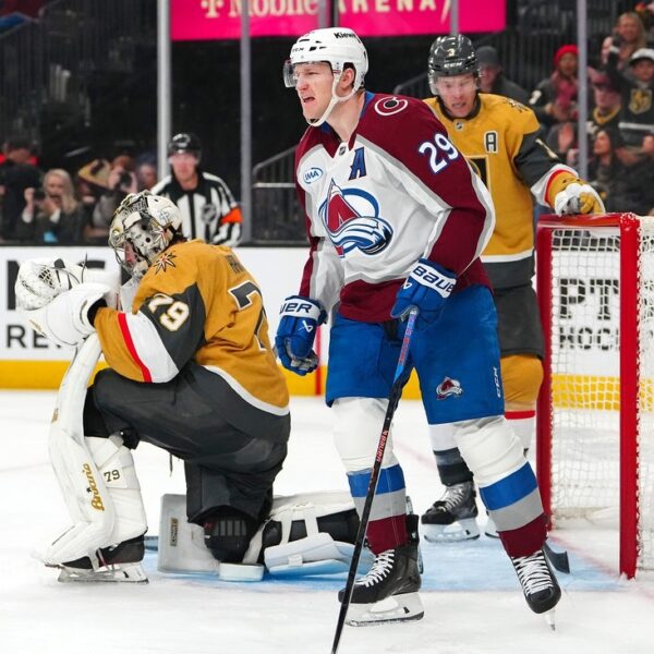 NHL roundup: League-best Avs rally, edge Knights in shootout