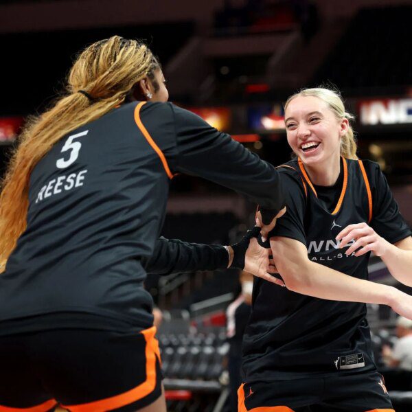 Paige Bueckers Jokingly Checks 6-Foot-3 Angel Reese’s Height Tease with Hilarious Explanation