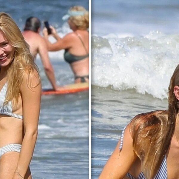 Cassie Randolph Hits Beach in Tiny Bikini After Marrying Brighton Reinhardt